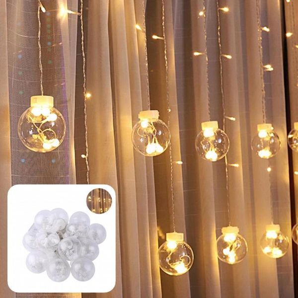 

party decoration led string light creative curtain fairy bright