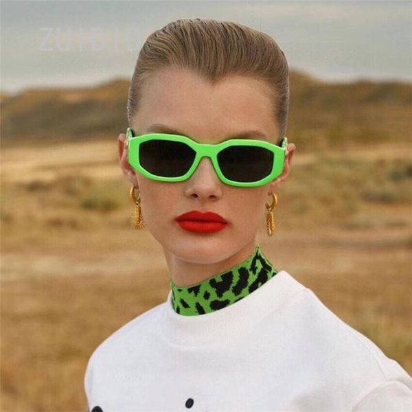 

sunglasses classic oval acetate green frame metal relief decoration lens men women steampunk ellipse shades 8 colors 2021, White;black