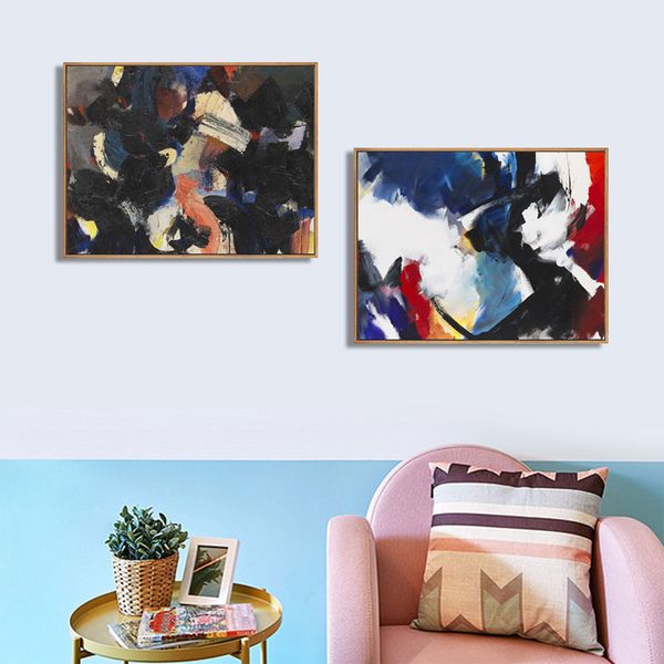 

affiche vintage abstract watercolor wall art posters and prints famous canvas painting living room home decoration-02