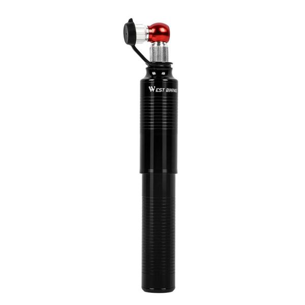 

bike pumps portable pumps110psi high pressure fits presta & schrader with mount