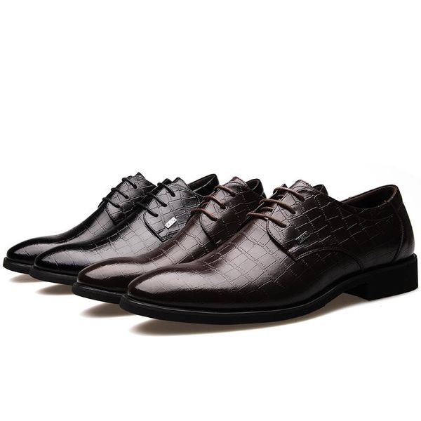 

dress shoes 2021 business men brown black leather formal oxford wedding