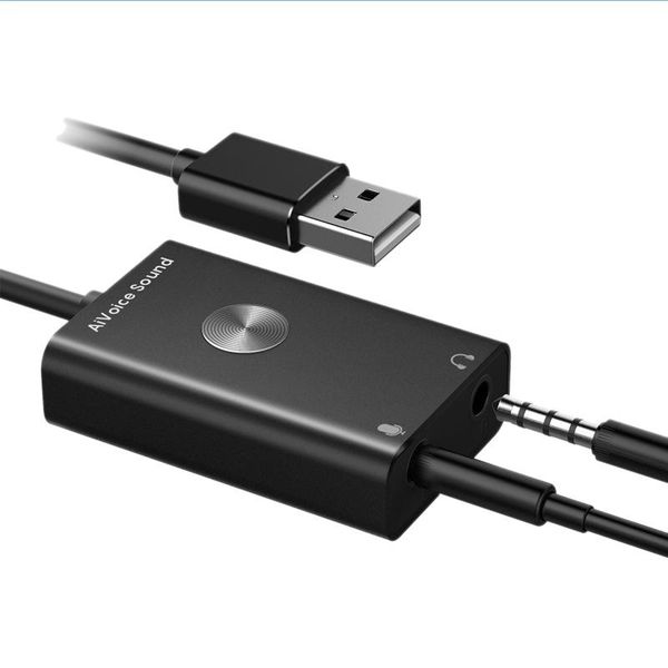 

sound cards usb audio adapter external stereo card with 3.5mm headphone and microphone jack for windows, mac, linux
