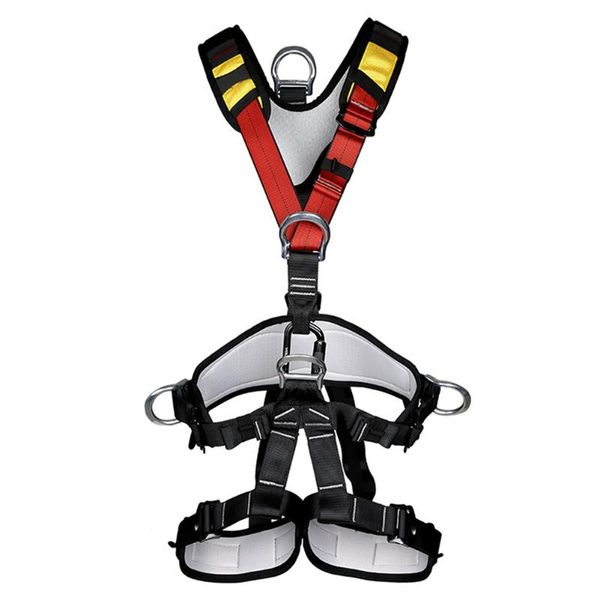 

cords, slings and webbing rock climbing full body safety belt aerial work harness anti fall removable altitude protection equipment accessor