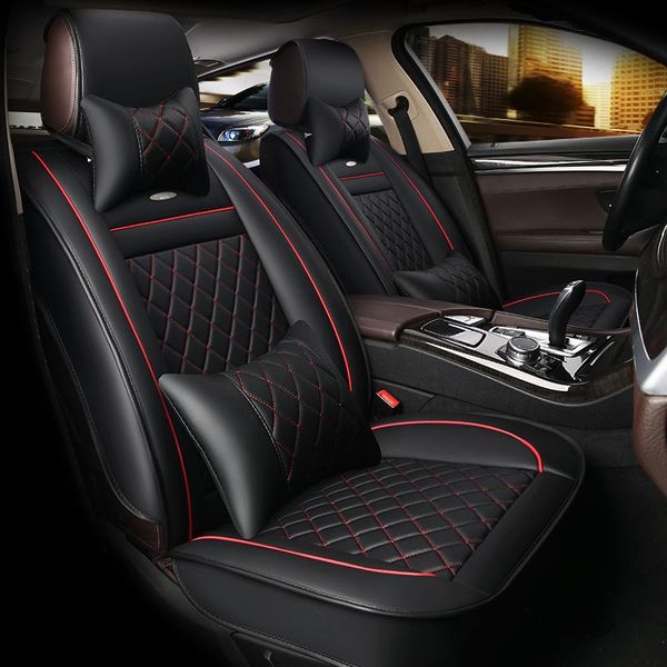 

car seat covers hlfntf leather for solaris ix35 i30 ix25 elantra accent tucson 2021 accessories car-styling