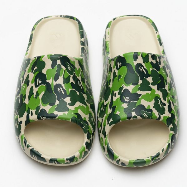 

yeesy slide bone black green fashion street slippers white khaki men women indoor outdoor sandal basketball shoes football size 35-47 ocqo