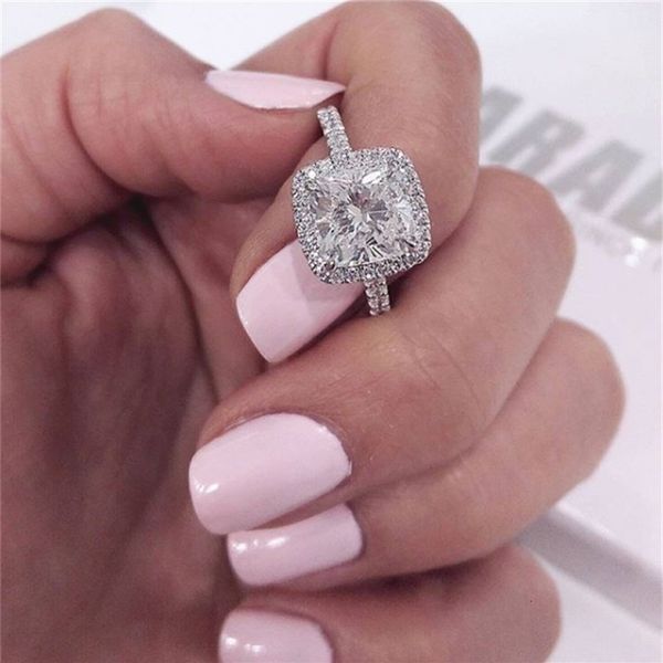 

weixu accsori women's classic ring gold-plated inlaid zircon jewelry, Silver