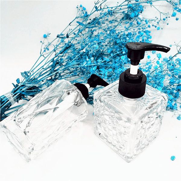 

liquid soap dispenser whyou creative glass hand washing bottle body wish shampoo emulsion storage bathroom accessories
