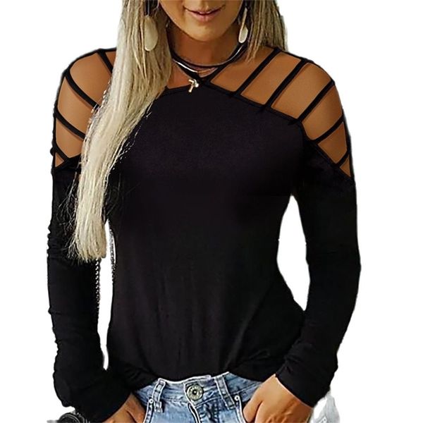 

5xl long-sleeved t-shirt loose plus size women's clothing summer fashion y2k 210520, White