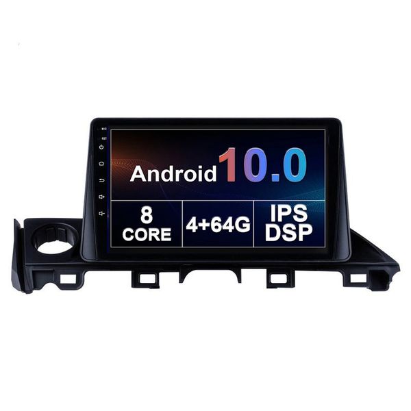 Автомобильный DVD-плеер для Mazda Atenza 2016-2018 8 Core GPS-навигация Радио Мультимедиа Стерео Wi-Fi BT IPS Экран 9-дюймовый Android 10.0