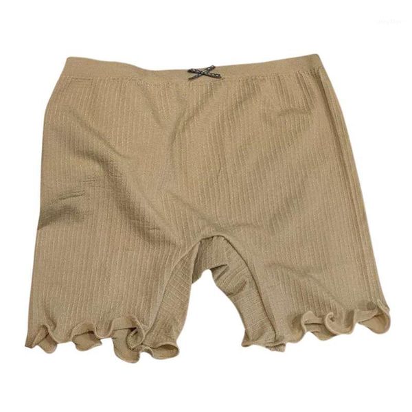 

breathable seamless safety pants thin anti-fade lace leggings panties insurance shorts ladies women's, Black;pink