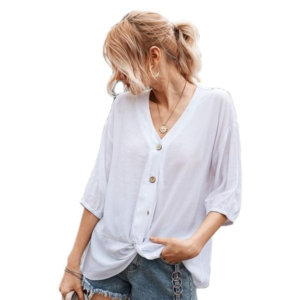 

women's t-shirt summer hong kong style 2021 temperament top, White