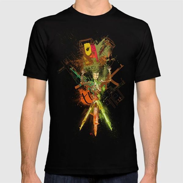 

men's t-shirts theodolite t shirt vector, White;black