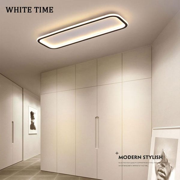 

ceiling lights black&white simple design modern led for living room bedroom kitchen dining indoor lighting lamp