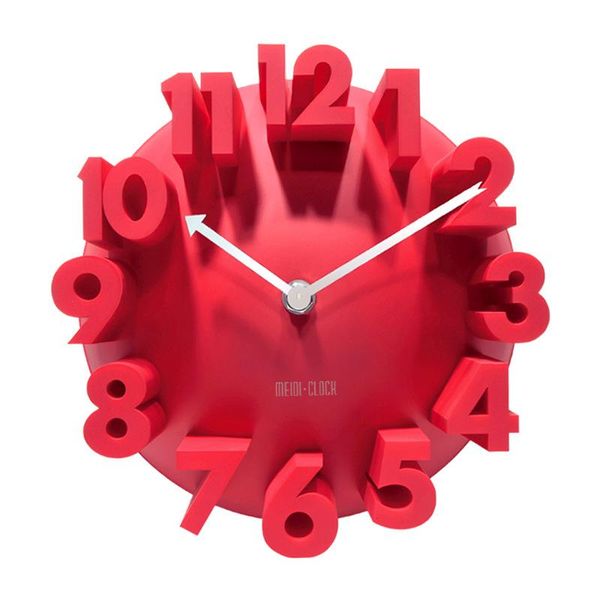 

wall clocks home living room decor art clock modern design mute decoration watch bedroom office study creative number