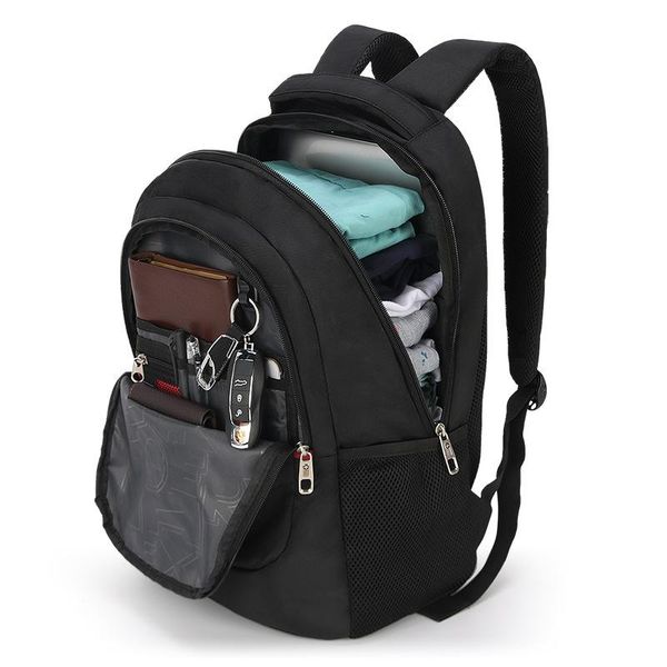 

backpack 15.6 inch men's business computer lapaterrepellent male school bag fashion large capacity