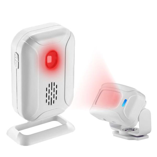 

alarm systems ringtones shop store home security welcome chime wireless infrared pir motion sensor detector bell entry alert