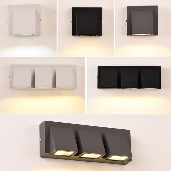 

wall lamp modern minimalist creative led outdoor waterproof 5w 6w 15w garden gate porch lighting