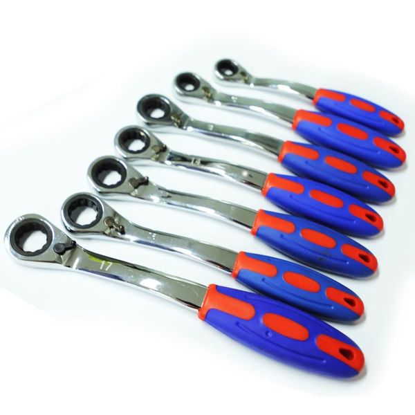 

hand tools ratcheting wrench set quick access organizer from gear to tip