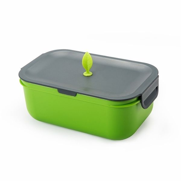 Lunch Box PP / Silicone Recipiente de Alimentos Eco-Amigável BPA Saudável BPA Livre Bento Box para Crianças Piquenique Escola Microwavable 210423