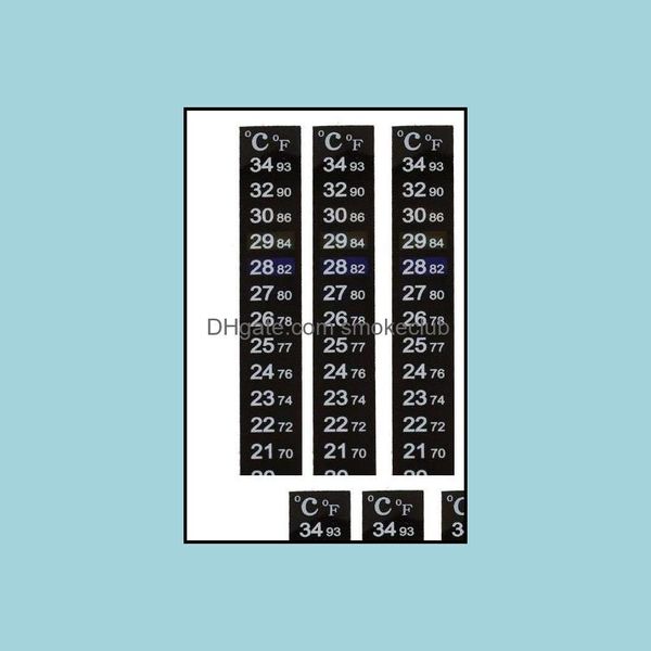 Strumenti di analisi di misurazione Office School Business Industrial Brewcraft Strip Termometro Damigiana Fermentatore Homebrew Beer Tank Tempera