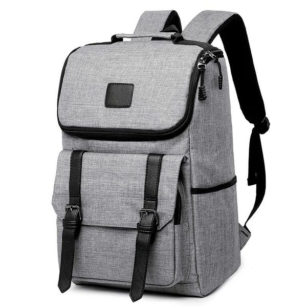 

backpack men male school canvas bags for teenagers boys 15.6 inch laplarge capacity travel