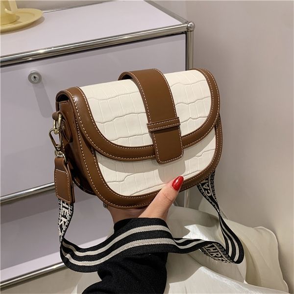 

2022 factory wholesale new summer women's fashion western style single shoulder stone pattern broadband messenger bag texture small squ