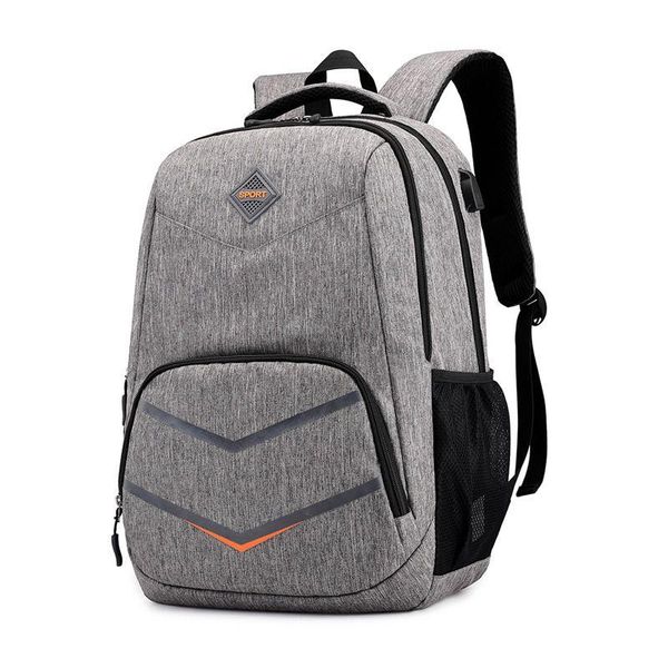 

backpack high school bags for teenage boys travel boy lapbag 15.6 kids schoolbag usb charge f-638