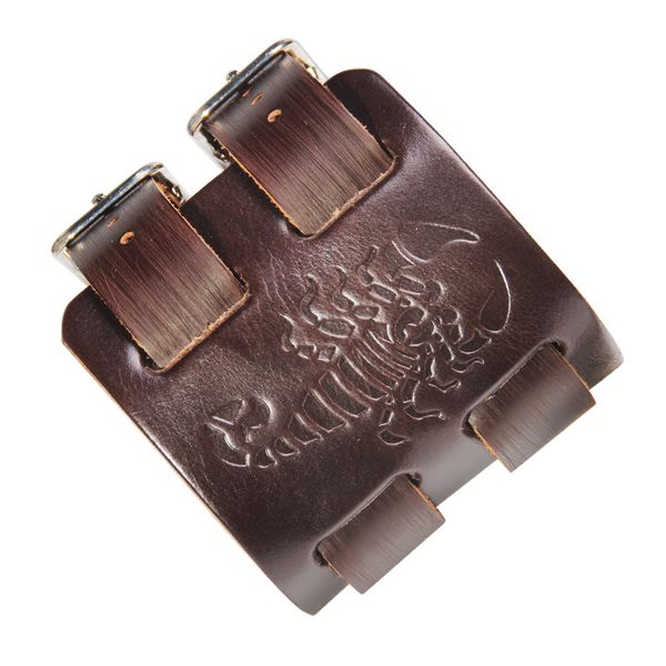 

2018 new scorpion leather bracelet accessories, Golden;silver
