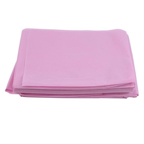 

eyebrow tools & stencils pink white disposable thicken non-woven beauty salon massage bed cover sheets home supplies