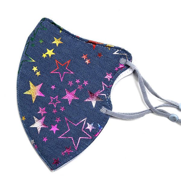 

sky dign star pattern dust proof sunscreen warm party cotton mask