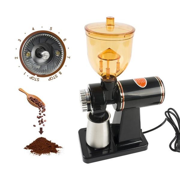 

electric coffee grinders household bean grinder cone burr stainless steel