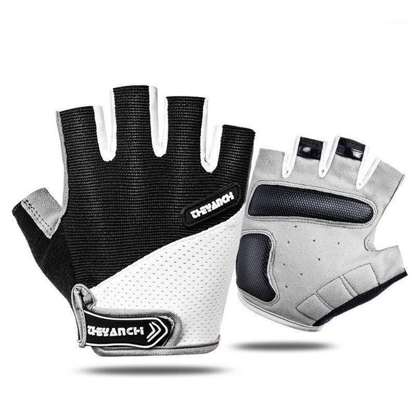 

men cycling gloves bike half finger glove outdoor women breathable gym fitness motorcycle mtb road sports bicycle1, Black