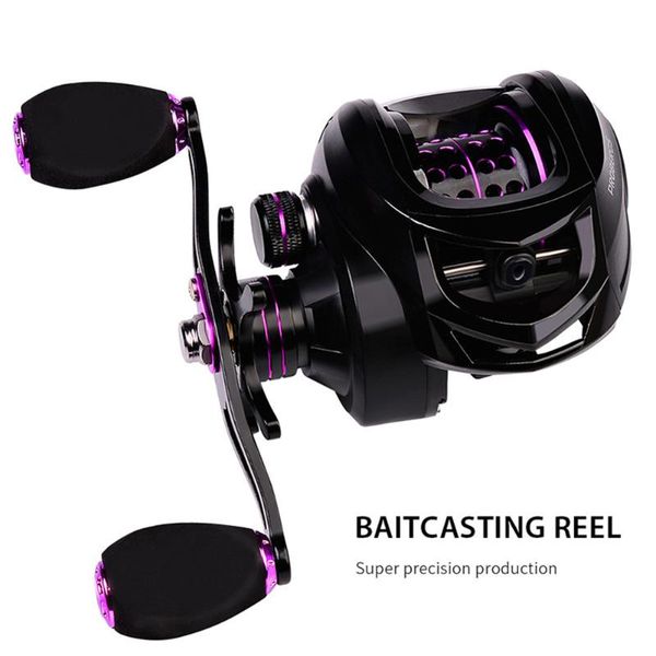 

baitcasting reels fishing reel 7.2/1 high speed max drag 3+1bb shaft 10kg weight fish wheel accessories