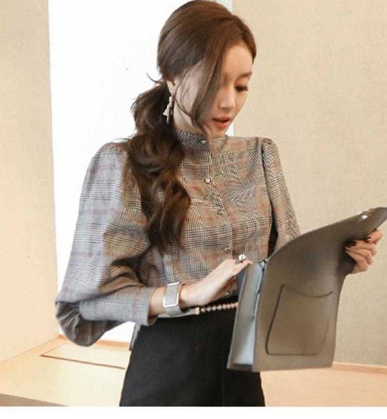 

women's blouses & shirts zawfl women casual blusas lapel neck buttons long sleeve split asymmetrical print 7rpz, White