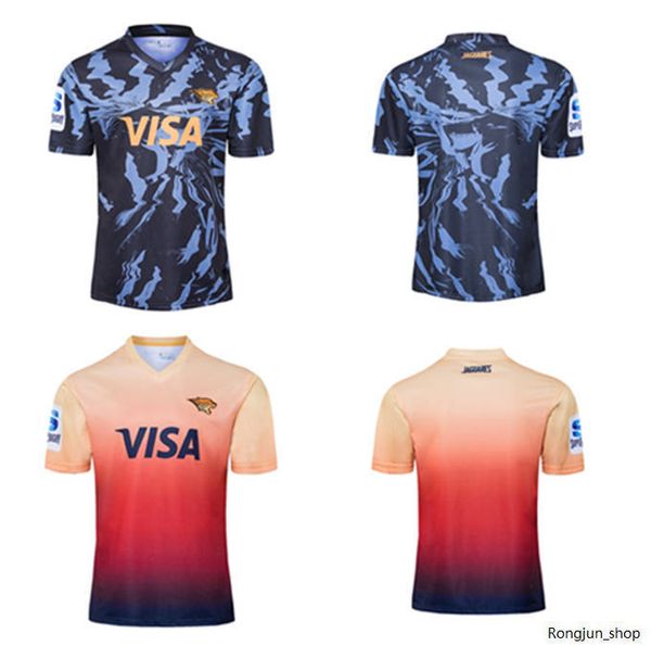 

2021 jaguares home away rugby jersey retro argentina shirt size s-5xl, Black;gray