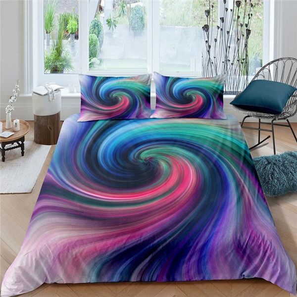 

bedding sets abstract art print home living luxury 3d 2/3pcs comfortable duvet cover pillowcase  and king eu/us/au size