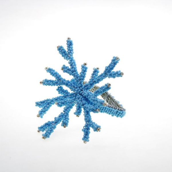 

napkin rings coral 12 pcs ring holder flower qn18040320