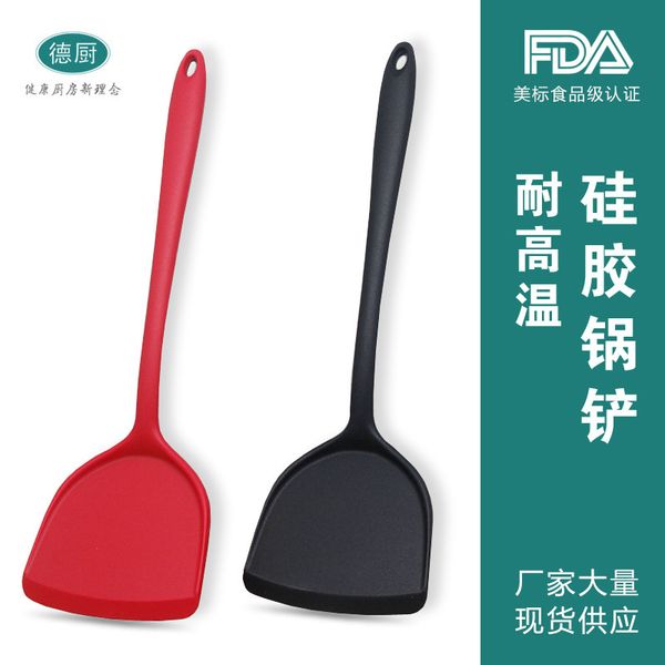

for non stick pot high special temperature resistant cooking spoon spatula kitchen utensils thickened silicone