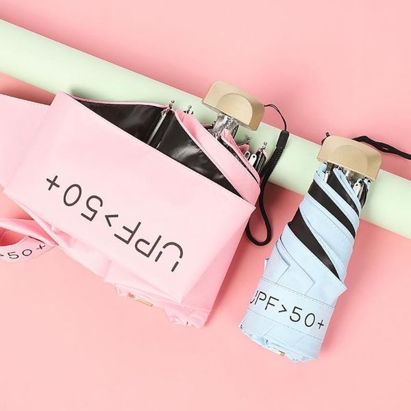 

umbrellas rain-proof simple lightweight sun umbrella for hiking sunshade