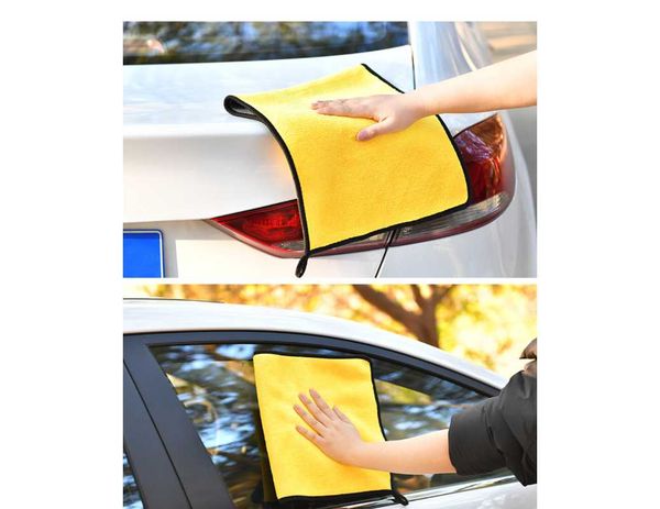 

car sponge 3pcs 500gsm 30*30cm super absorbent washing cleaning towels