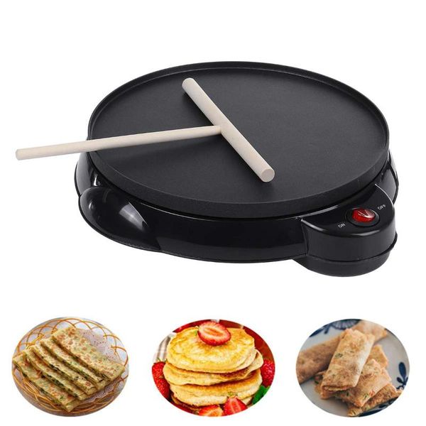 

electric egg roll maker crispy omelet mold crepe baking pan pancake bakeware diy ice cream cone machine pie frying grill pans