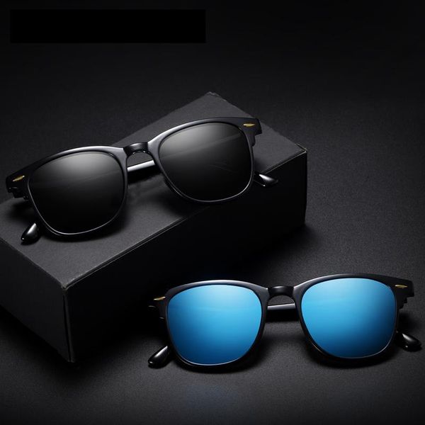 

sunglasses blue lens hars luipaard print frame anti-glare high definition directive, White;black