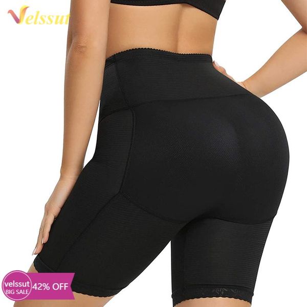

women's shapers velssut bulifter shapewear for women hight waist tummy control panties body shape booty lift shorts but enhancer underw, Black;white
