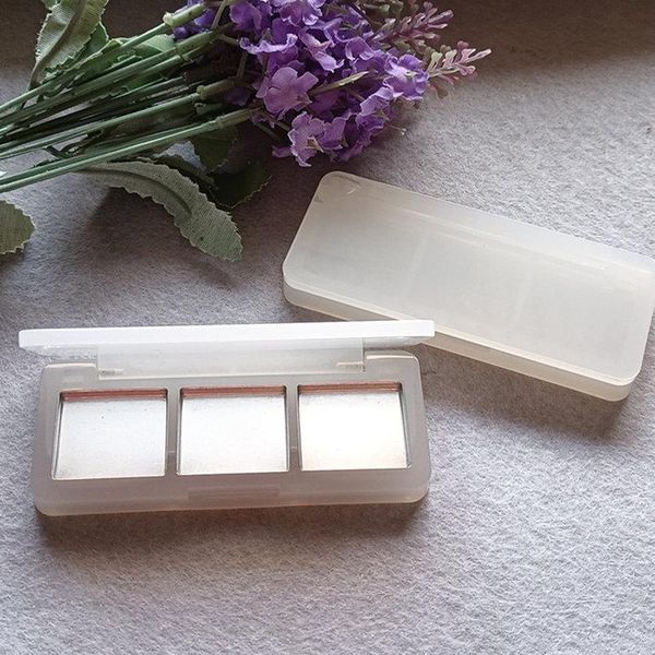 

storage bottles & jars 100pcs mini empty sample box makeup eyeshadow compacts beauty concealer tools cosmetic blusher palette
