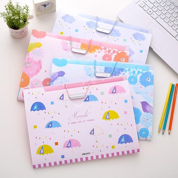 

business card files 1 pc colored plastic expanding wallet documents bag a4 245x325mm 5 blocks file cover school filing products deli 72362