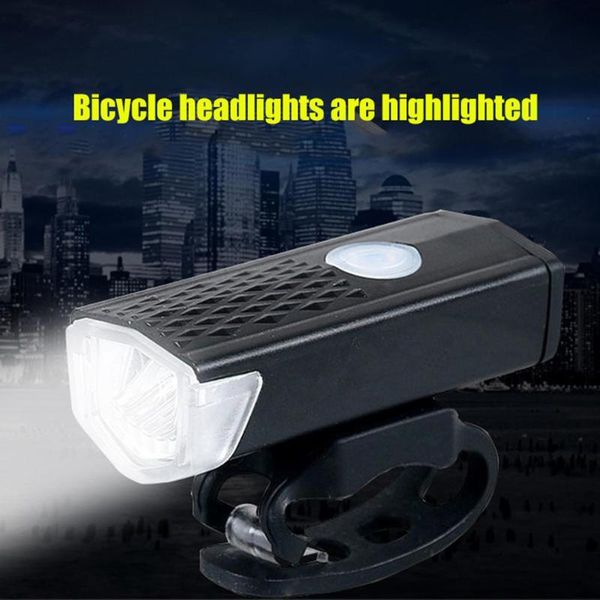 

waterproof led bike bicycle front light rechargeable handlebar cycling lamp torch accessories lights