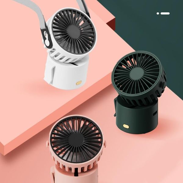 

electric fans multifunction personal fan handheld, mini portable usb rechargeable powerful for your neck waist
