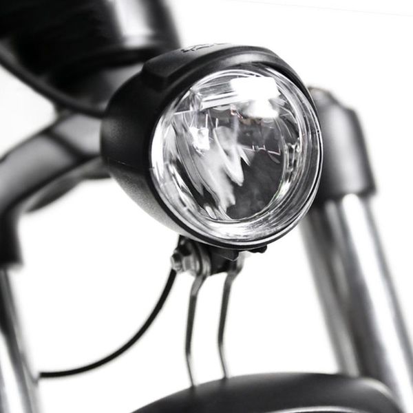 

bike light electric bicycle 6v front led headlight ebike lamp safety warning rechargeable accessorie lights