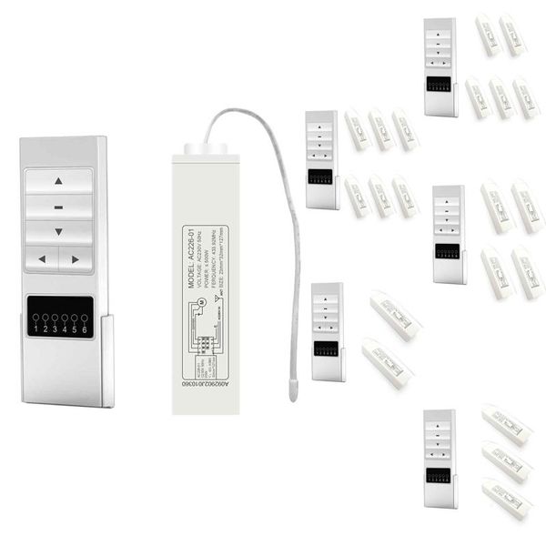 

smart home control universal rf 433.92mhz wireless remote ac136 transmitter receiver ac226 for blinds automated curtains