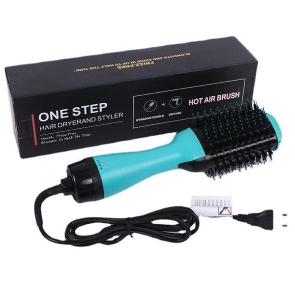 

electric hair brushes straightener curler comb beauty tools one step dryer & volumizer salon air paddle styling brush